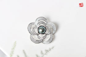 【珠蕊】大溪地海水珍珠胸针