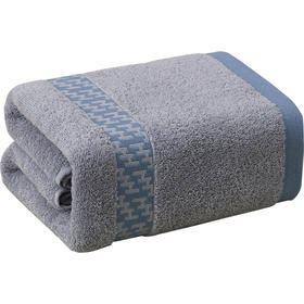 恒源祥 净棉10A抗菌纯棉浴巾单条装70*140cm HYX118MJ