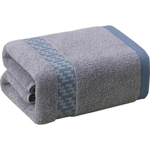 恒源祥 净棉10A抗菌纯棉浴巾单条装70*140cm HYX118MJ 商品图0