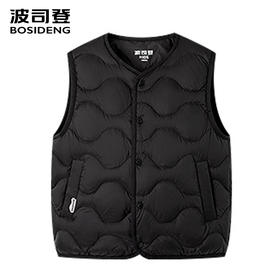 波司登25新款男童女童短款马甲三防儿童轻薄羽绒服T250135020W
