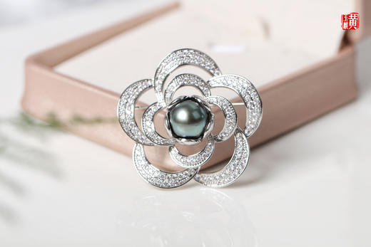 【珠蕊】大溪地海水珍珠胸针 商品图1