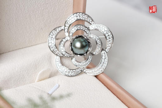 【珠蕊】大溪地海水珍珠胸针 商品图4