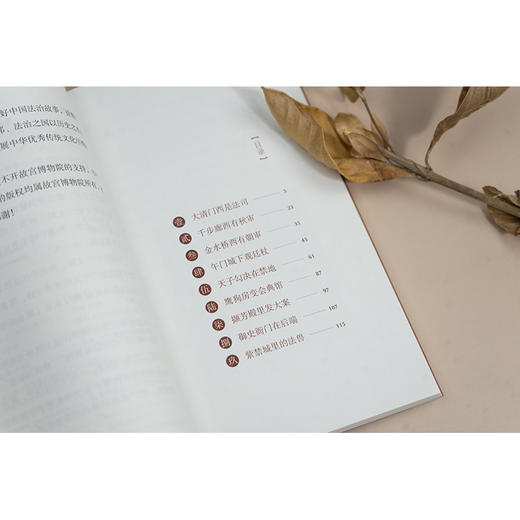 藏在故宫里的法律印迹（建筑与装置） 张剑虹著 法律出版社 商品图3