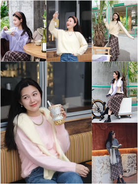 Du家！拉毛款百fen百山羊绒送温暖|历史zui低价闭眼冲|【不退换】，现货