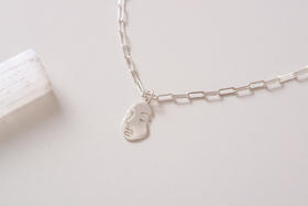BALI SILVER Necklace with Pendant 项链