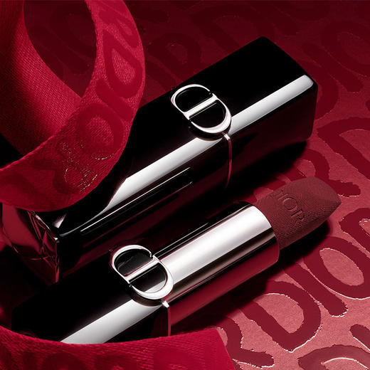 迪奥香水口红两件礼盒  花漾甜心50ml＋丝绒口红（228-720-772-999 号 四选一） 带礼盒手提袋 商品图2