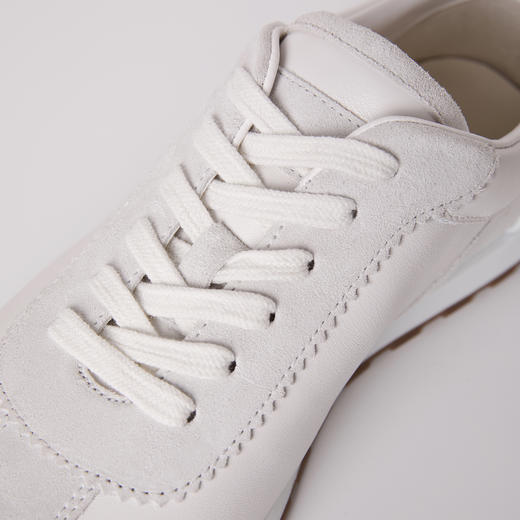 ROMI STUDIO绒面牛皮和羊皮革复古休闲平底德训鞋 RWCLP31954 商品图5