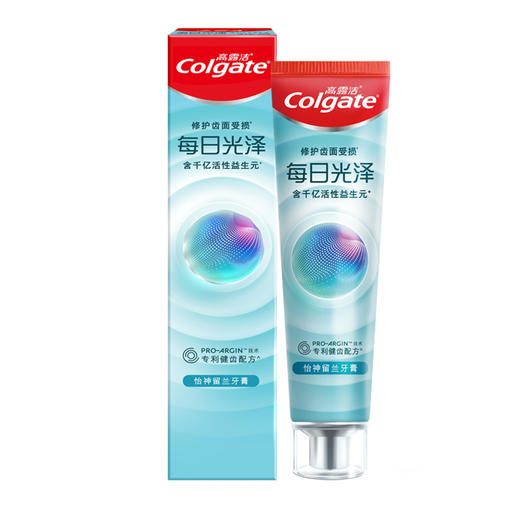 高露洁 每日光泽牙膏留兰味160g*1支 GPJMR0P1 商品图0