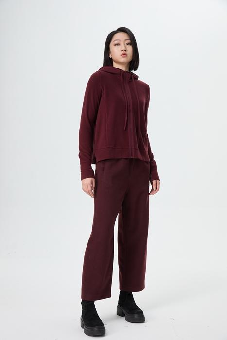 【推荐老客买 自留显瘦显瘦】水淼2025冬爆款梭织帽夹棉帽德绒开衫1439 商品图12