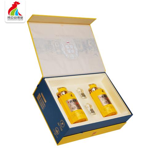 【新品】鸡公山浓香型白酒  酒海1988礼盒装500ML*2瓶/提  / 52.5度 商品图3