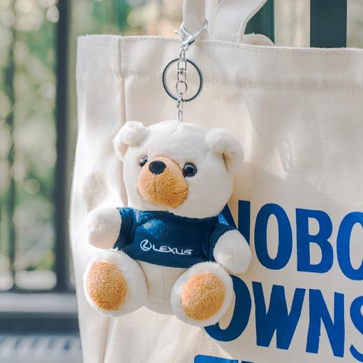 亲亲熊钥匙链(蓝T) 商品图3