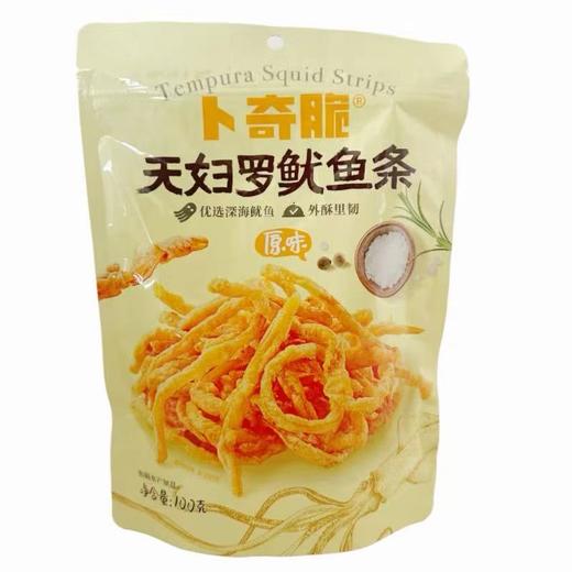 中国全椒卜齐脆鱿鱼条原味100g 商品图0