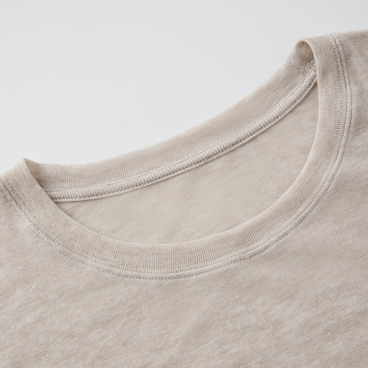 ROMI STUDIO兰精天丝绵羊毛混纺花纱极简圆领长袖T恤 RWCRSJ1939 商品图9