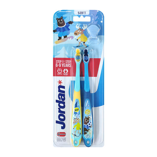 Jordan*婴童牙刷（Step3）双只装（ 6-9岁）颜色随机 商品图10