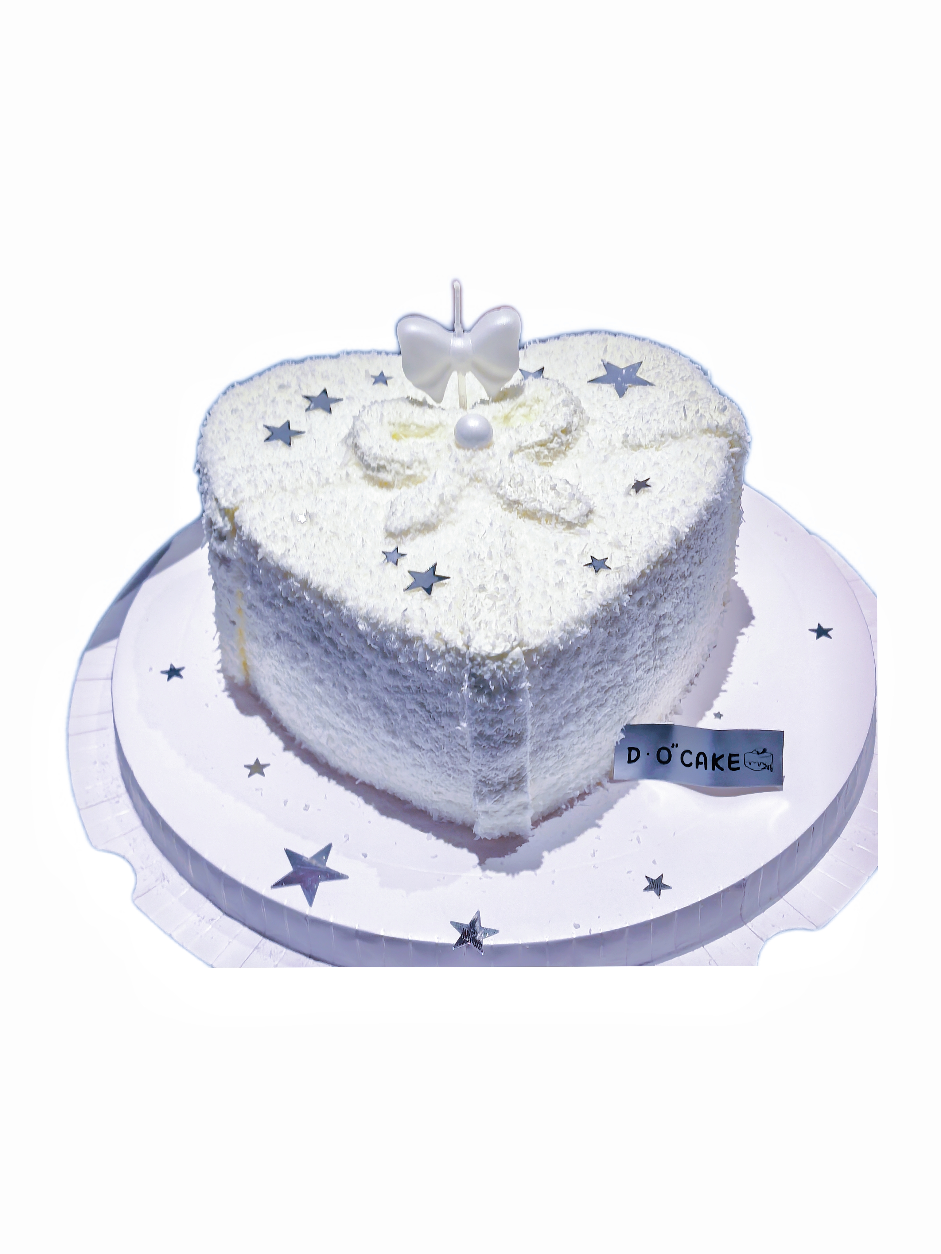 新品“毛茸茸爱心蛋糕”五角星是装饰，请勿食用