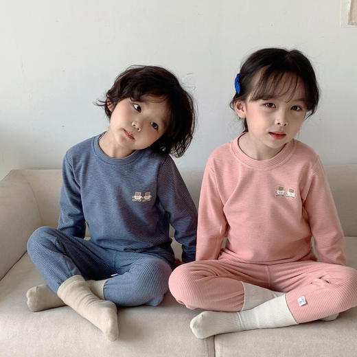 西蒙日记·儿童小熊变色无骨德绒套装（两件起拍） 商品图0