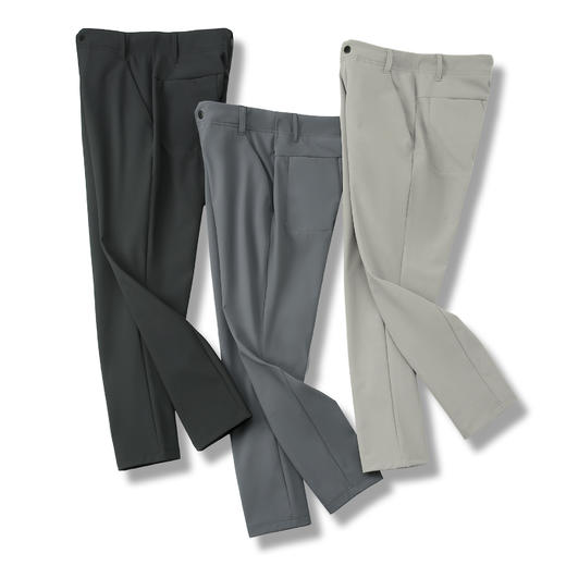 直筒微锥剪裁！2025男士运动户外防风保暖防泼水抓绒软壳裤休闲裤！ 商品图1