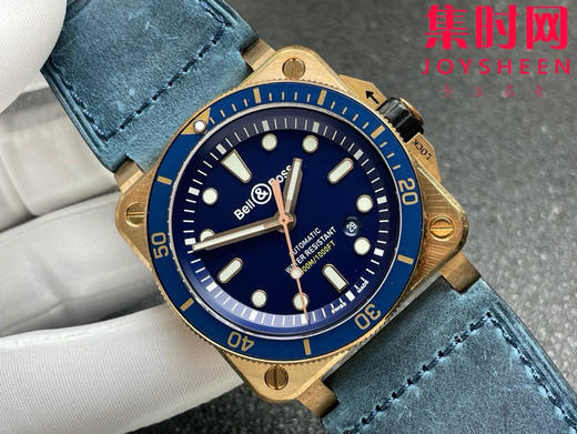 BR-柏莱士INSTRUMENTS系列BR0392 青铜壳BR-0392 方形男士腕表 商品图1