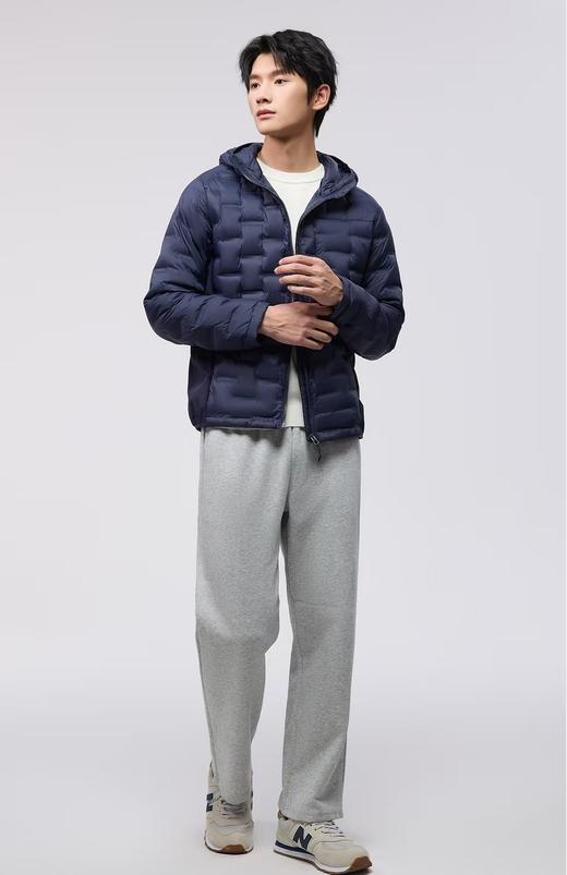 高端轻羽90绒连帽抗风防寒90白鸭绒外套 商品图4