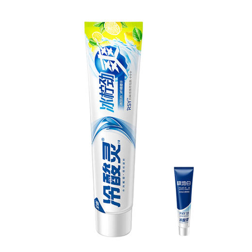 冷酸灵 冰柠劲爽牙膏170g+随机牙膏30g*1支 9099702 商品图0