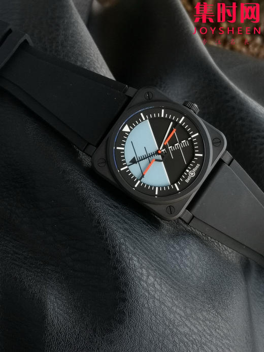 M+柏莱士INSTRUMENTS系列BR03A-HRZ-CE 方形男士腕表，陶瓷表壳 商品图3