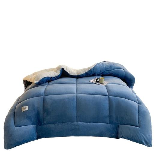 羊羔绒棉被被芯冬被双面绒加厚保暖学生宿舍单人被子 商品图4