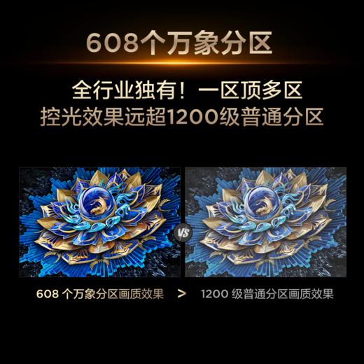 TCL电视 65T7L 65英寸 QD-Mini LED 华星高阶HVA屏 万象分区 绚彩XDR 2200nits 超薄电视 商品图2