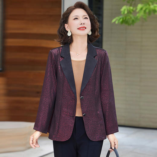 FW 6607西装外套洋气小西服休闲薄上衣 商品图2