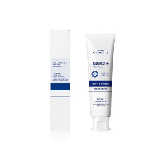 韩方五谷 小苏打净齿牙膏150g 6976115292866 商品图3