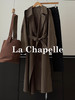 会员福利【100棉！高级气质】拉夏贝尔/La Chapelle极简高级感气质外套早秋全棉挺括有型长款风衣 商品缩略图5