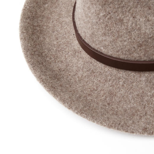 ROMI STUDIO“英伦爵士”100%羊毛高温定型挺括宽檐礼帽 RWCWP34960 商品图3