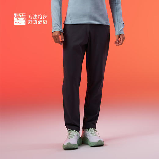 【内层细腻暖绒  外层弹力针织】必迈跑步轻弹抓绒长裤  阻挡冷风渗透   双向排湿减少汗液堆积 商品图8