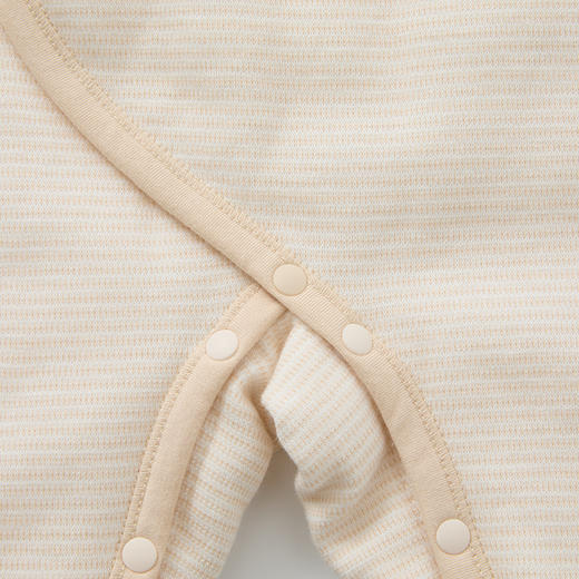 怡比躲猫猫长袖系带哈衣HY25WIN024咖白色调52#-66# 商品图11