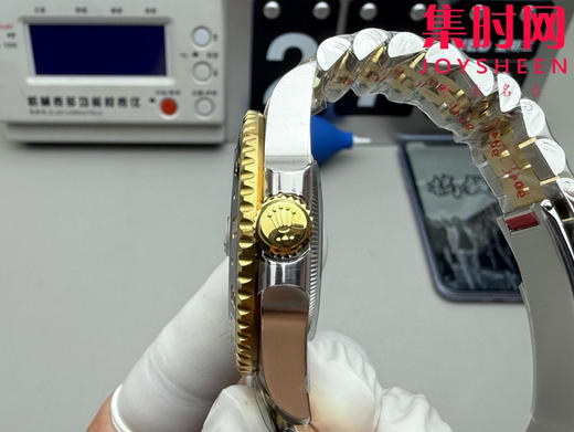 ARF配重版 劳力士格林尼治型GMT 间金款 皮蛋圈配重版 3285机 男士腕表 商品图5