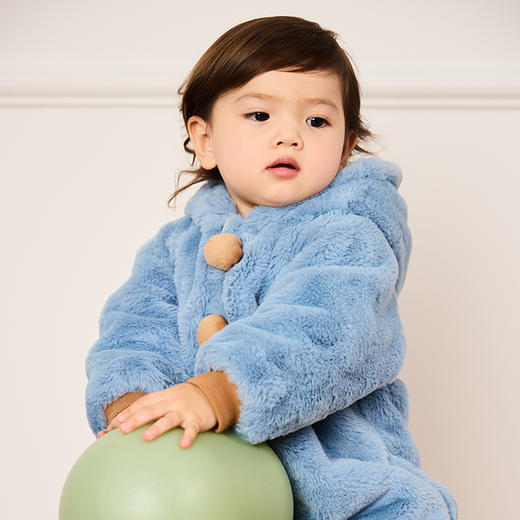 Cucutas婴童连体服CY25WIW227灰蓝（66#-99#） 商品图4