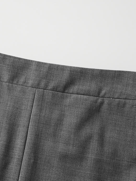 ROMI STUDIO“气质优雅”可机洗绵羊毛混纺前开叉半身裙 RWCSXT1604(现货) 商品图1