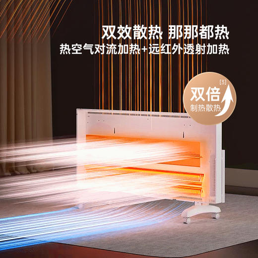 Bestherm双核制热双效散热抗菌节电家庭主供暖广域电暖器S11 商品图2