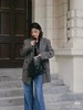 秋冬新款油蜡皮菱格链条托特包高级感大容量女包慵懒风轻奢百搭潮 商品缩略图3