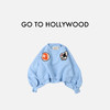 日本G2H童装 GO TO HOLLYWOOD 宽松徽章贴布卫衣 商品缩略图2