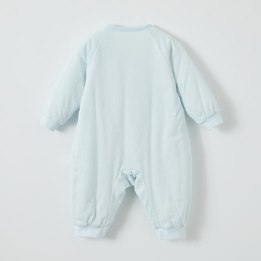 怡比晚安小熊长袖系带哈衣HY25WIN020冰蓝/花蓝色调52#-66# 商品图8