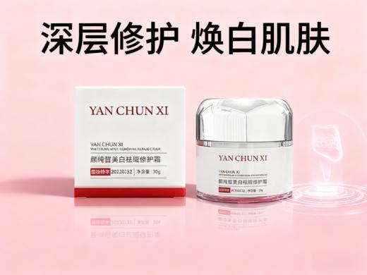 颜纯皙美白祛斑修护霜 商品图1