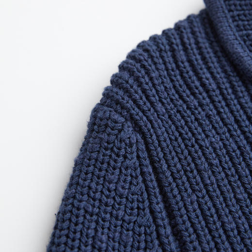 ROMI STUDIO"枫林尽染"棉质挺阔饱满精致娃娃领开衫 RWCAWZ4685 商品图3