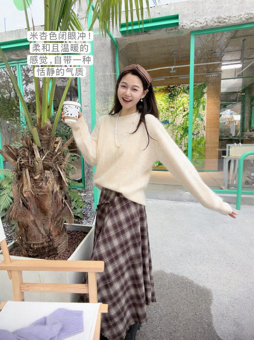 Du家！拉毛款百fen百山羊绒送温暖|历史zui低价闭眼冲|【不退换】，现货 商品图2