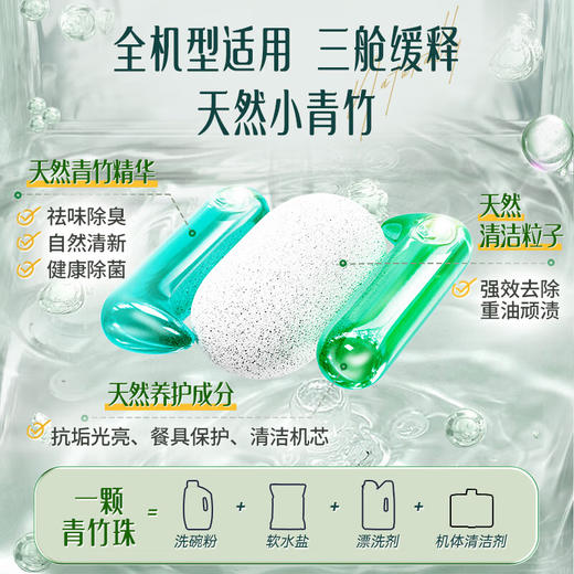 立白 植物源天然洗碗凝珠39g*2袋 BR0Y002M 商品图4