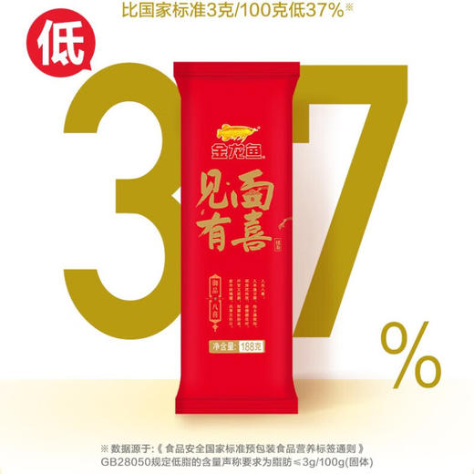【金龙鱼】御品八喜挂面188g×8礼盒装-FN 商品图2
