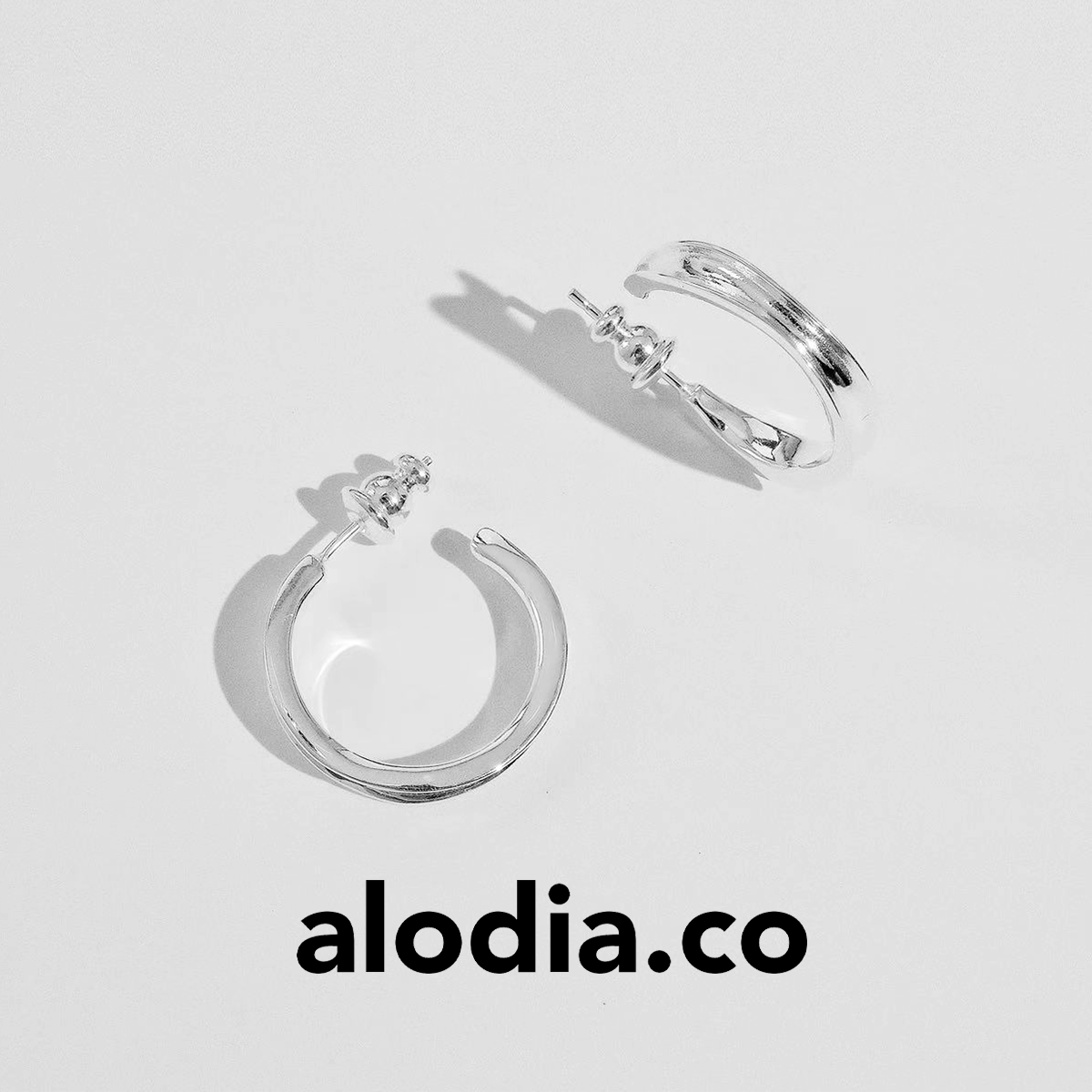 【秋季新款】alodia.co 品牌直发 漾耳环 925银简约百搭静奢ins设计感长期主义