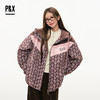 P&X设计师女装2025冬季短款时尚短外套连帽休闲风825413249 花色 商品缩略图3