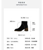 Westory2025年冬季羊京方头豹纹中粗跟简约百搭短靴S25DS85991 商品缩略图8