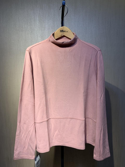 高回弹不变形水淼2025冬新款柔软磨绒立领打底蓄热绒衫1556 商品图6