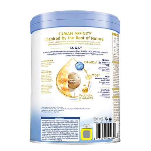 【不含税价跨境】Wyeth惠氏启赋未来10HMO婴幼儿配方奶粉1段0-6月800g 商品图2